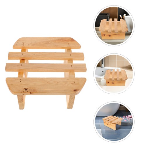 Wooden step stool small wood - wooden,