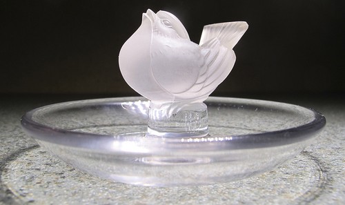 Lalique france cendrier ring - france,