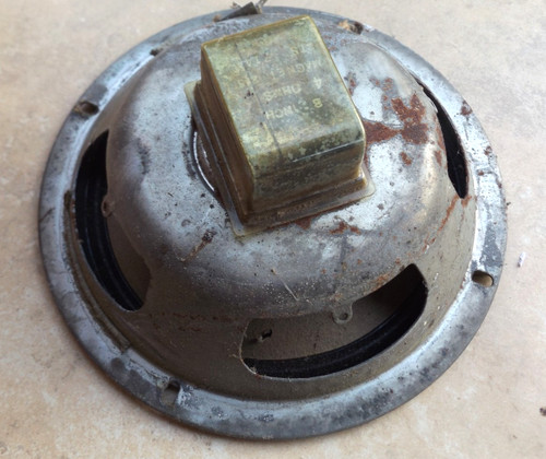 Alnico speaker whizzer - 8, cone