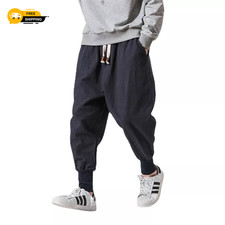 Men cotton linen - linen, pants