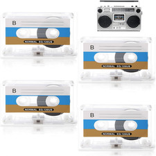 4 Pack Blank Cassette Tapes