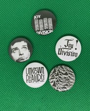 Set of 5 Badges - Joy Division