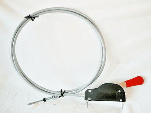 Pto lever cable 3500mm grey - 3500mm,