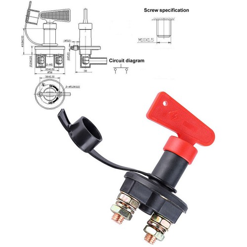 Universal 12v battery - battery, isolator