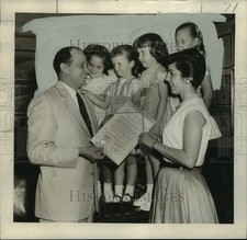 1956 Press Photo Mr Morrison