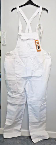 Bib brace overalls - overalls., white