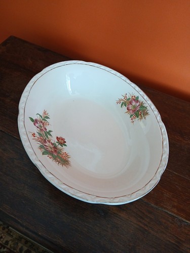 Large vintage serving plate - vintage,