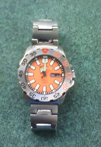Seiko orange monster srp315 - seiko,