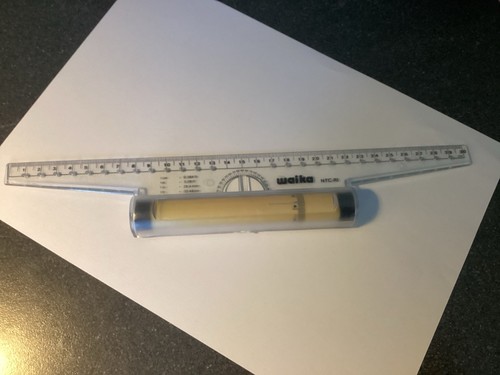 Vintage waika rolling ruler - vintage,