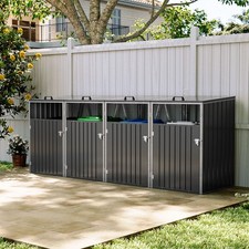 Large 4 3 2 Wheelie Bin