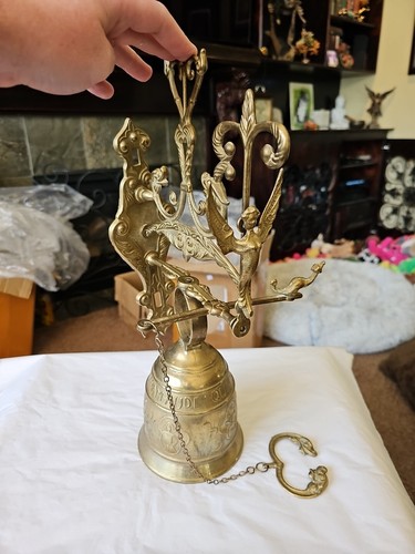 Vintage ornate large bronze - ornate, bronze/