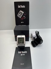 GOLF BUDDY WT4 GOLF GPS WATCH Tested Working + Charger 37000 Courses & FREEPOST
