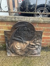 Cast Iron Fire Back Plate
