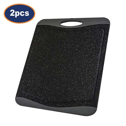 Plastic cutting board black - board,