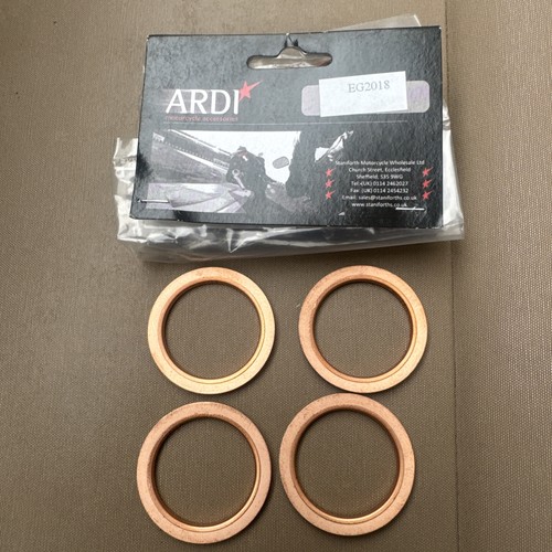 Copper exhaust gasket 42 - x,