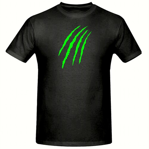 Colour tiger claw shirt - claw, t