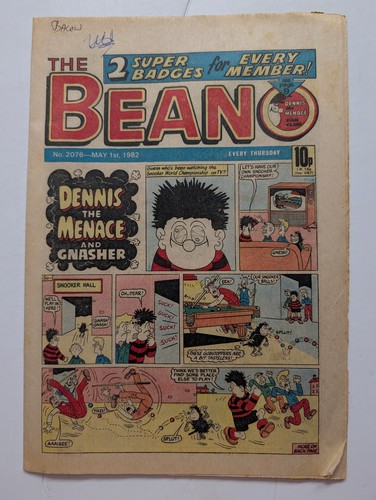 Beano comic 2076 - comic, may