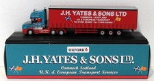 Oxford Diecast 1/76 Scale 76TCAB003 Scania Topline Curtainside J.H.Yates & Sons