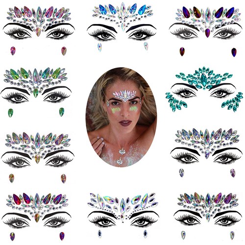 Face gems jewels party - face,