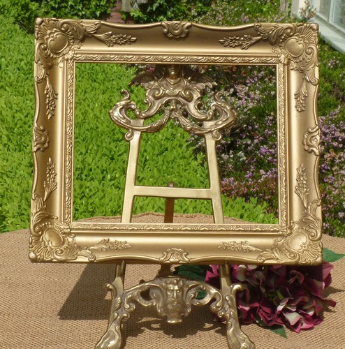 Wooden gold picture - , frame