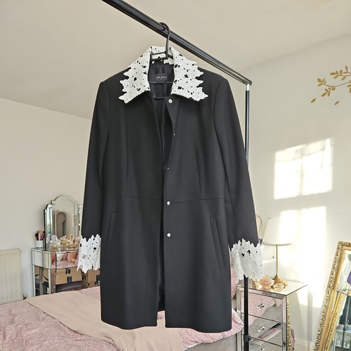 Zara black white lace - zara,