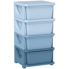 HOMCOM Kids Storage Units with