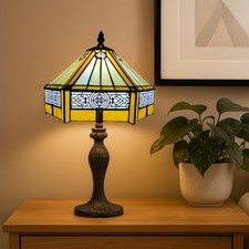 10" Tiffany Style Vintage Lamp