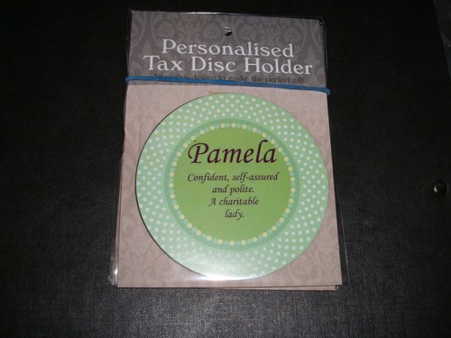 Tax disc holder - disc,