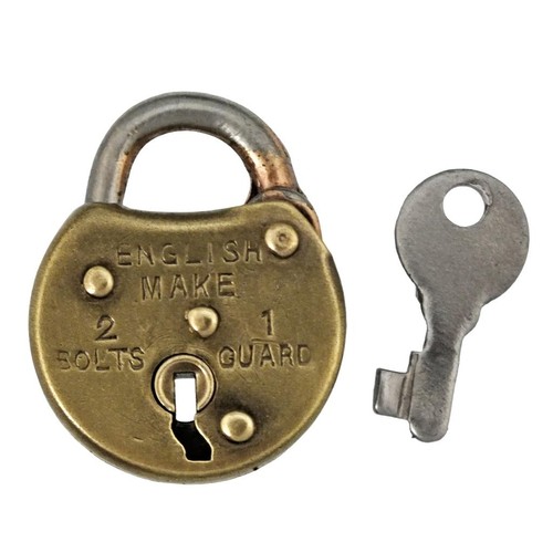 Small dog collar padlock under - small,