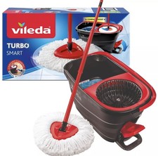 Vileda Turbo Smart Spin Mop and Bucket Easy Floor Cleaning - QUICK DELIVERY