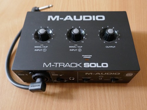 Audio track solo usb - m-audio,