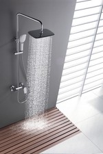 Exposed Brass Shower Mixer Tap