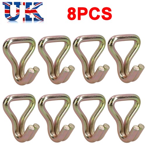 8pcs ratchet strap - anchor, hook