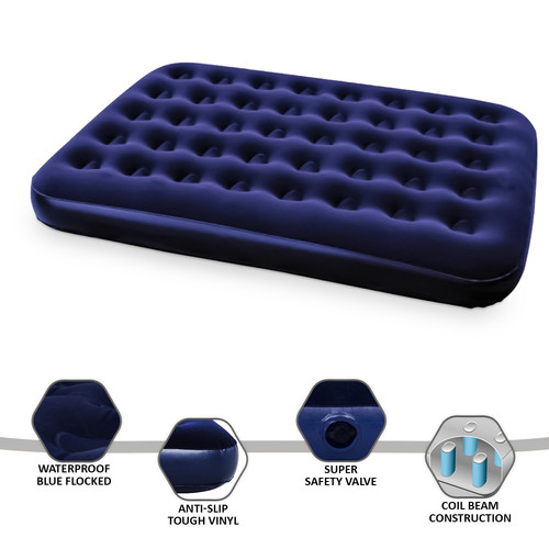 Inflateable double flocked air - double,