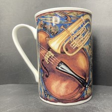The Lakeside Collection Symphony fine bone china mug made in England 