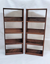 2 x Solid Walnut Spice Racks 4