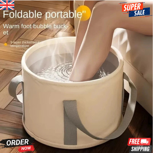 Foldable foot spa bath basin - foldable,