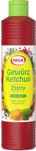 Hela curry ketchup - ketchup, giant