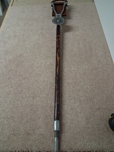 Vintage aluminium wooden - &,