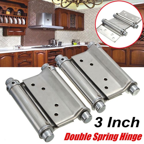 Pair double action - 3'', spring