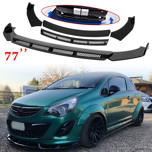 Gloss front bumper lip - front,