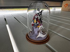 Disney Jack and Sally's Misfit Love Wooden Figurine - Nightmare Before Christmas