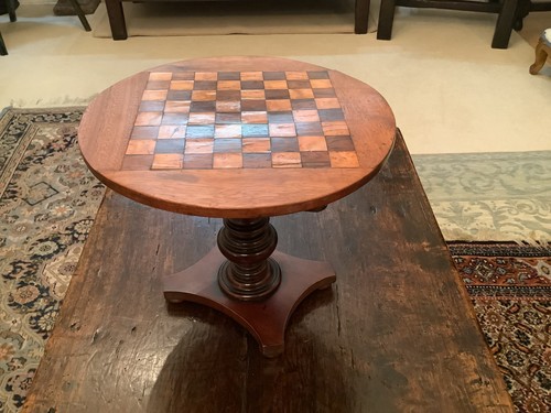Antique miniature chess - , board