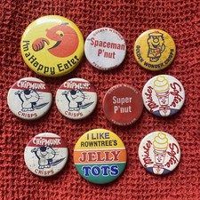 Vintage Button Badge Bundle