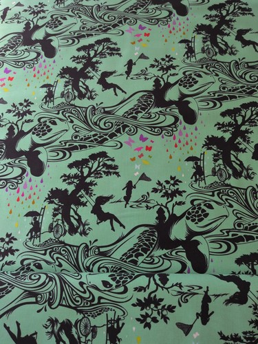 Quilting cotton fabric tula - fabric,