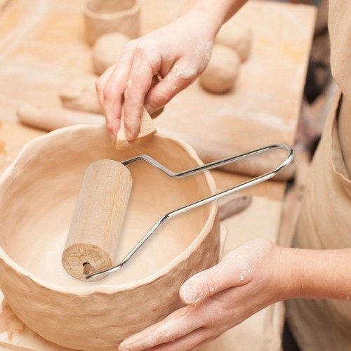 Pottery clay roller - pottery, tabletop