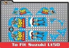 suzuki lt50 quad graphics stickers decals lt 50 laminated blue