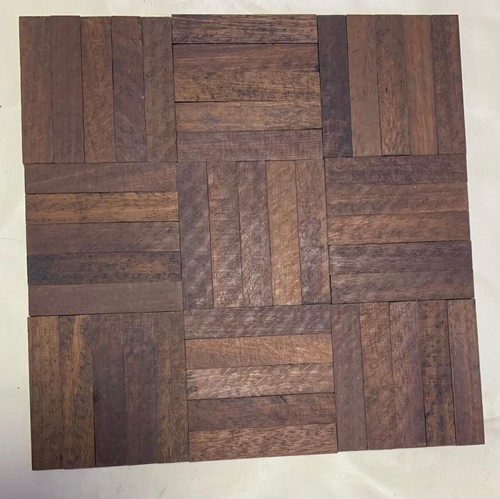 Reclaimed teak parquet - reclaimed,