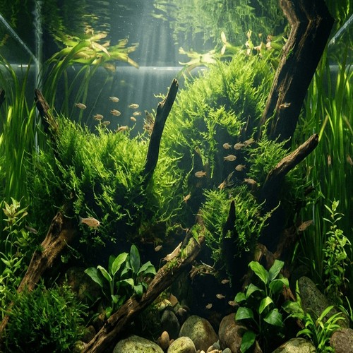 Willow moss for pond aquarium - moss,