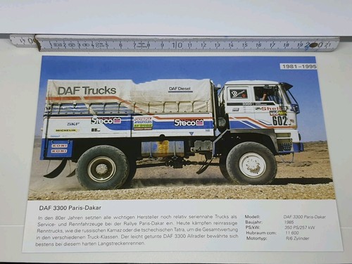 Daf 3300 paris dakar truck - daf,